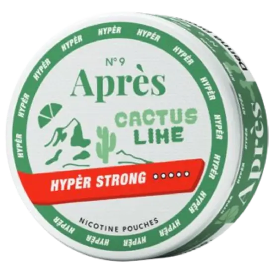Apres Cactus Lime Hyper Strong nicotine pouches