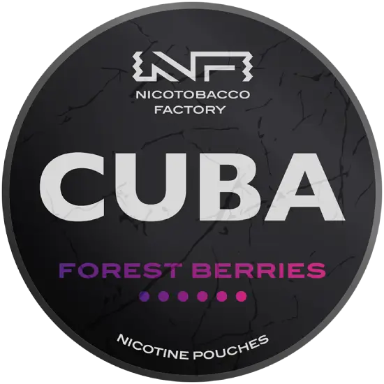 Cuba Black Forest Berries nicotine pouches