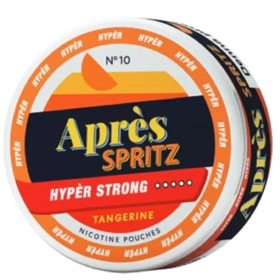 Apres Tangerine Spritz Hyper Strong nicotine pouches