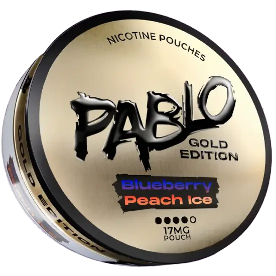 Pablo Gold Blueberry Peach Ice