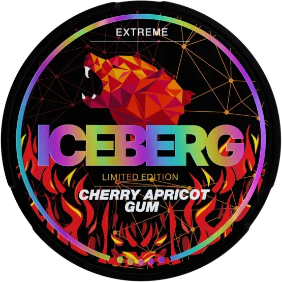 Iceberg Cherry Apricot Gum nicotine pouches