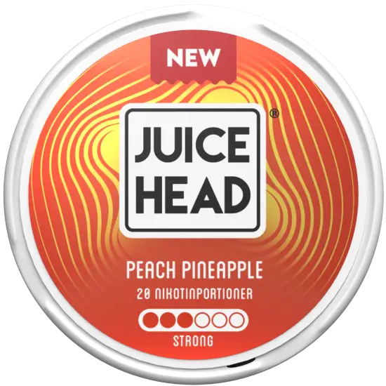 Juice Head Peach Pineapple Strong EU nicotine pouches