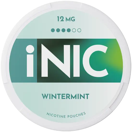 INIC Wintermint 12mg nicotine pouches