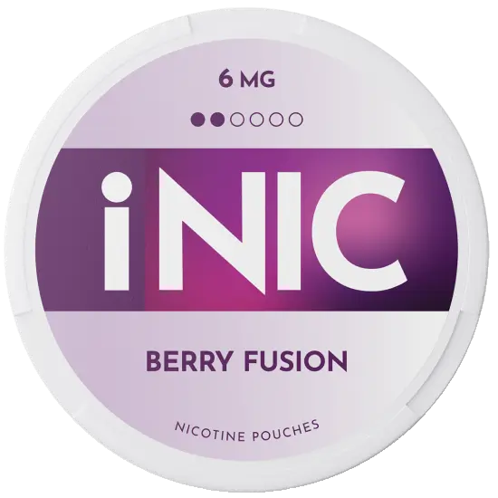 INIC Berry Fusion 6mg nicotine pouches