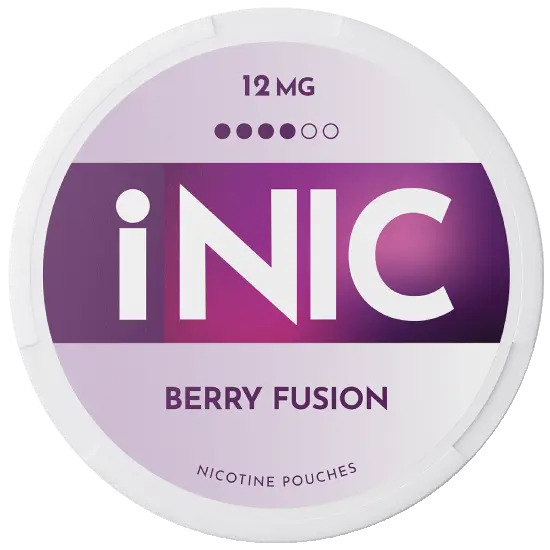 INIC Berry Fusion 12mg nicotine pouches