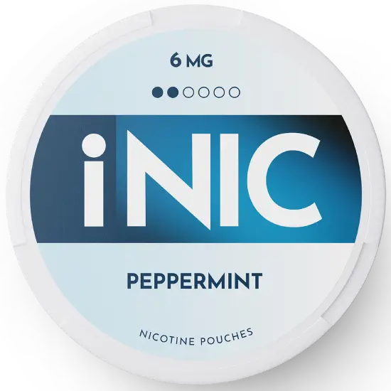 INIC Pepper Mint 6mg nicotine pouches