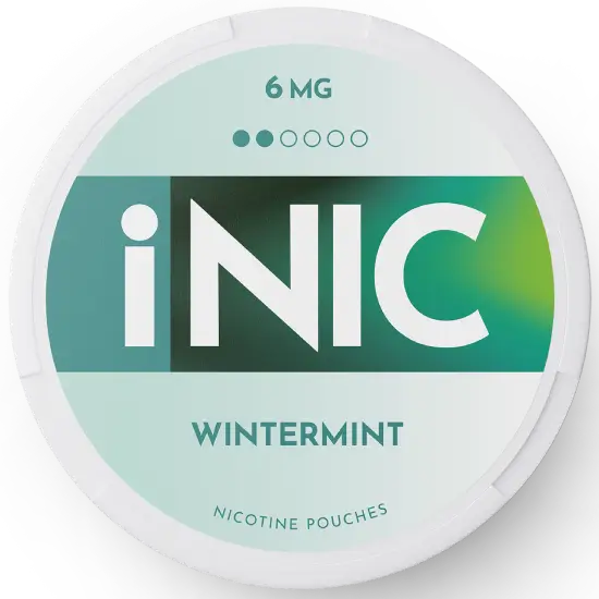 INIC Wintermint 6mg nicotine pouches