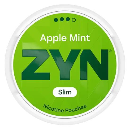 ZYN Apple Mint Slim S3 nicotine pouches