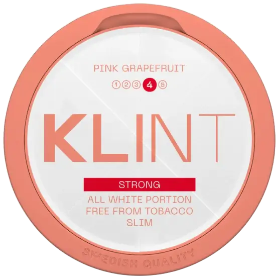 Klint Pink Grapefruit Strong nicotine pouches