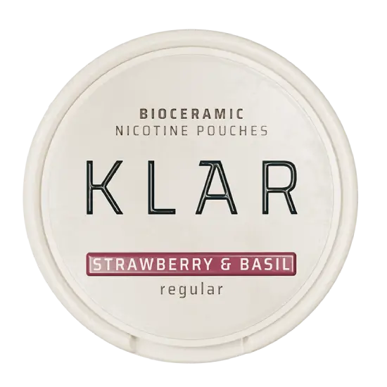 Klar Strawberry Basil Regular Mini nicotine pouches