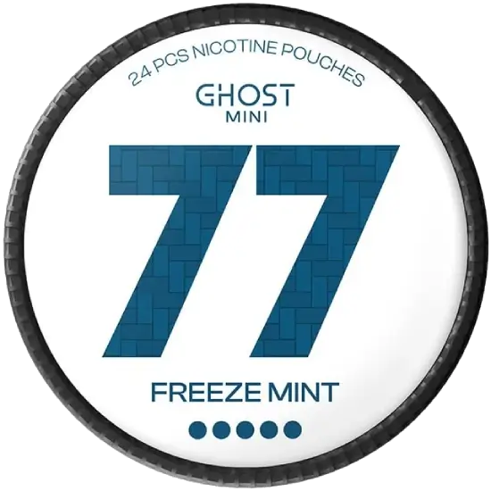 77 Ghost Mini Freeze Mint 20mg nicotine pouches