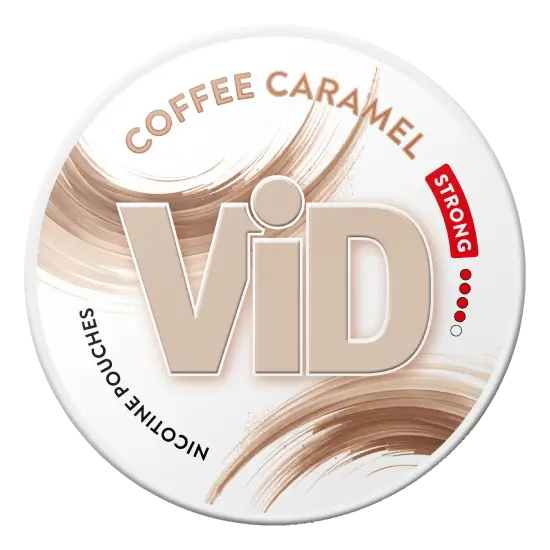 VID Coffee Caramel Strong nicotine pouches