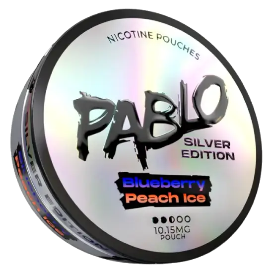 Pablo Silver Blueberry Peach Ice