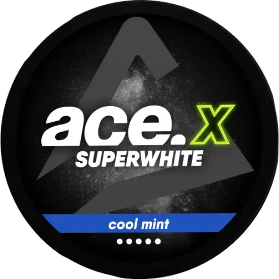 ACE X Cool Mint nicotine pouches