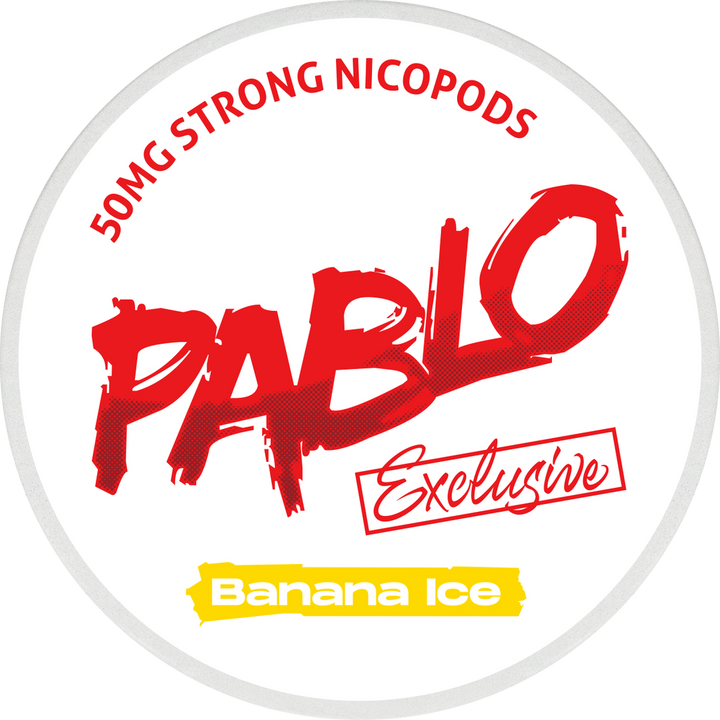 Pablo Exclusive Banana Ice nicotine pouches