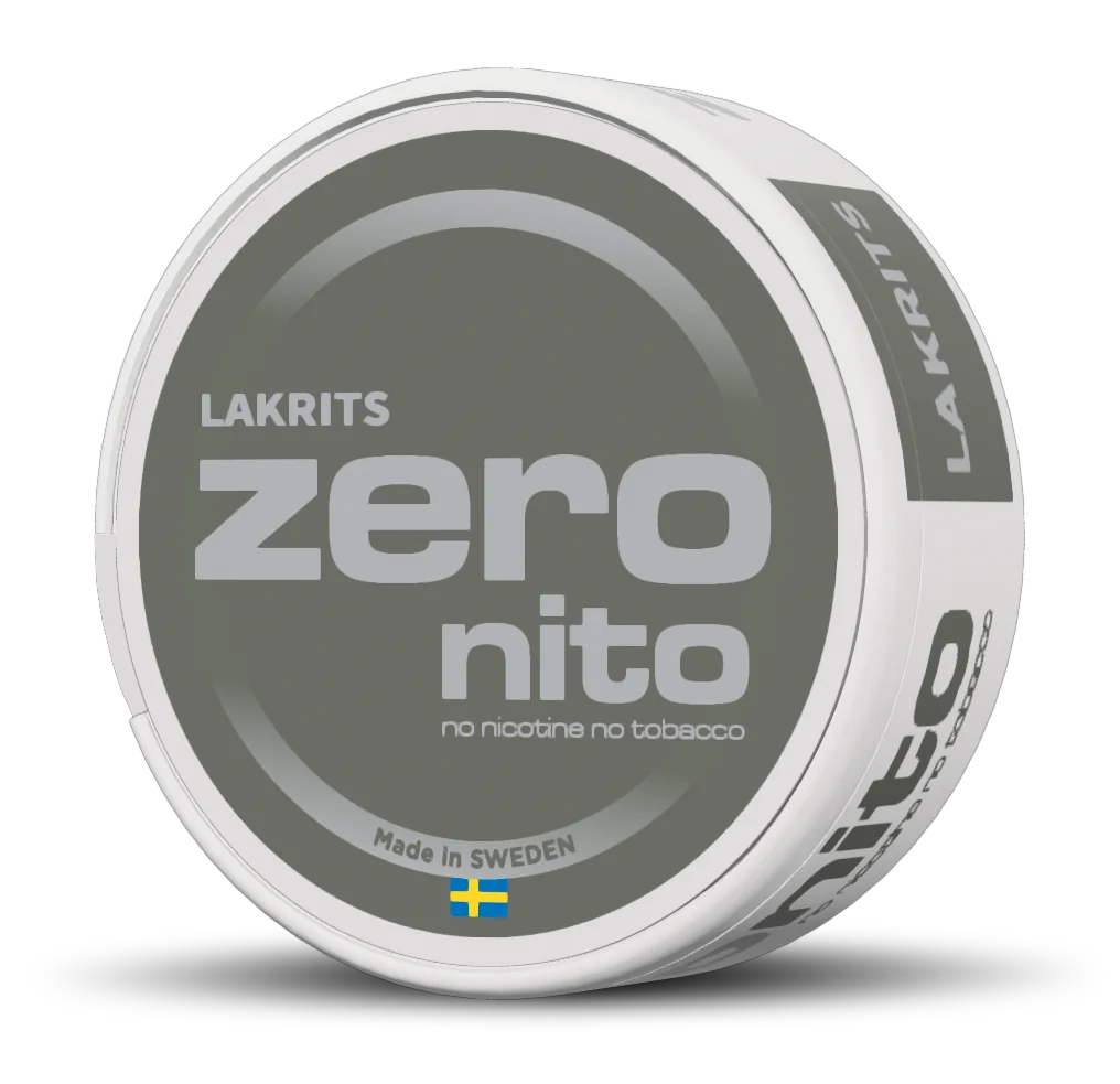 Zeronito Lakrits nicotine pouches