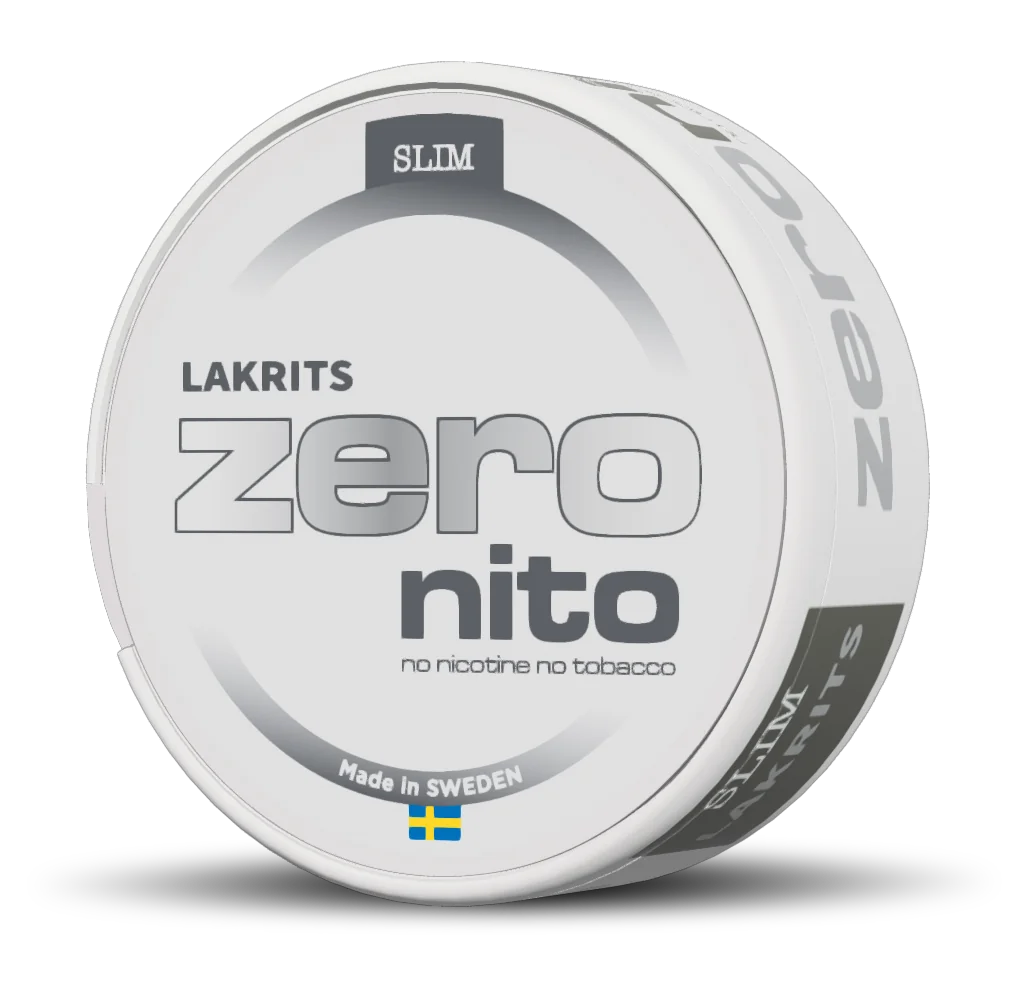 Zeronito Lakrits Slim nicotine pouches