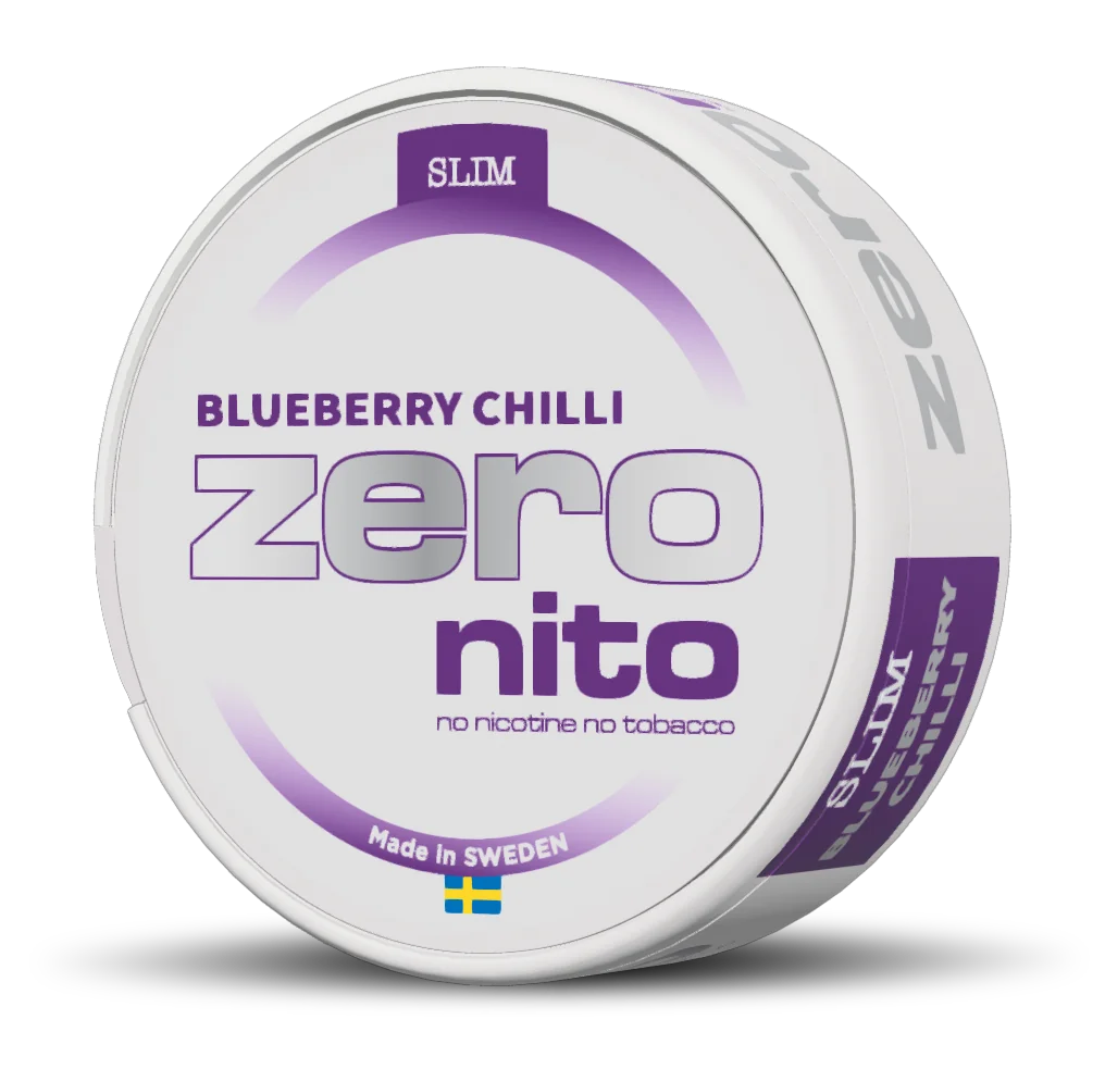 Zeronito Blueberry Chilli Slim nicotine pouches