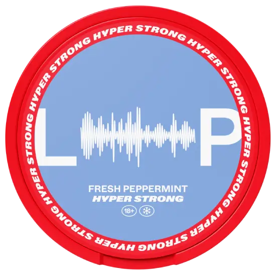 Loop Fresh Peppermint Hyper nicotine pouches