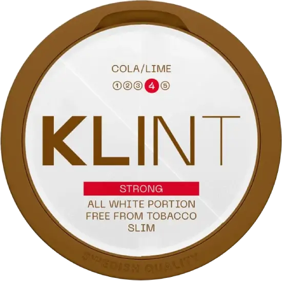 Klint Cola Lime Strong nikotinpárnák