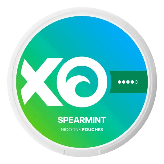 XO Spearmint nicotine pouches