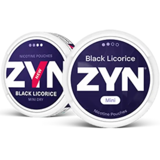 ZYN Black Licorice Mini S2 nicotine pouches