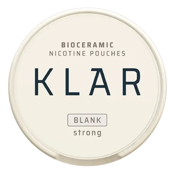 Klar Blank Strong Mini nicotine pouches