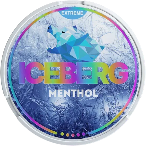 Iceberg Menthol Extreme bolsas de nicotina
