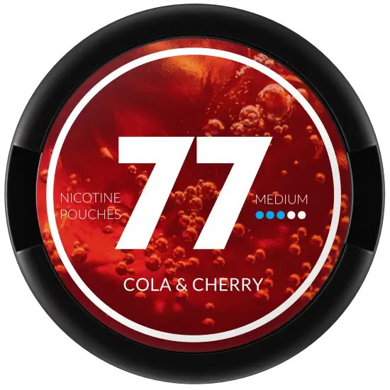 77 Cola Cherry Medium nicotine pouches