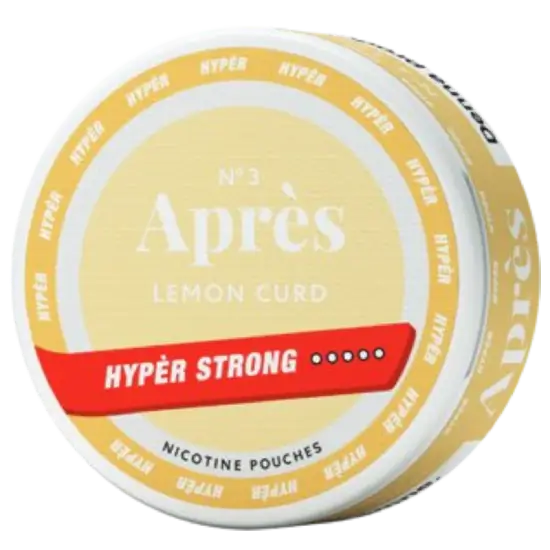 Apres Lemon Curd Hyper Strong nicotine pouches