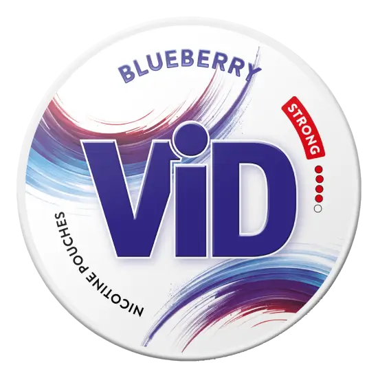 VID Blueberry Strong nicotine pouches