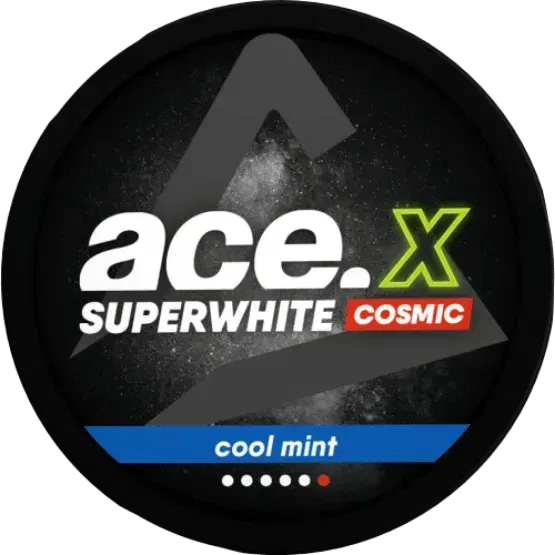 ACE X Cosmic Cool Mint nicotine pouches