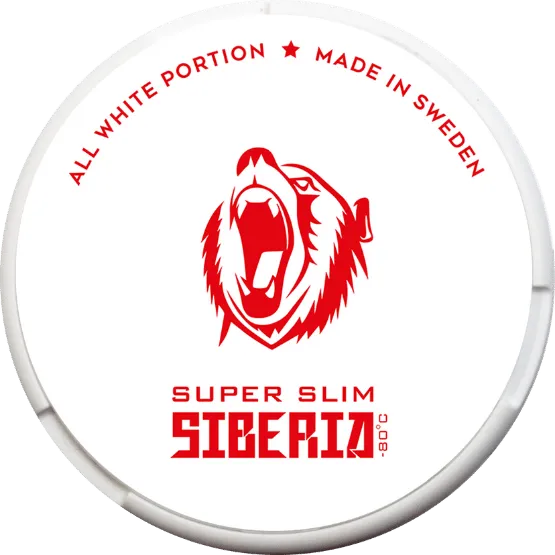 Siberia Super Slim nicotine pouches