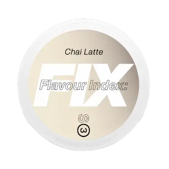 FIX Chai Latte S3 nicotine pouches