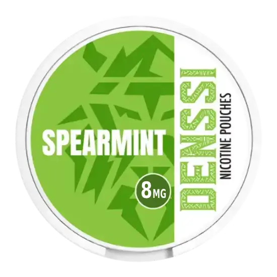 Denssi Spearmint 8mg EU sacchetti di nicotina