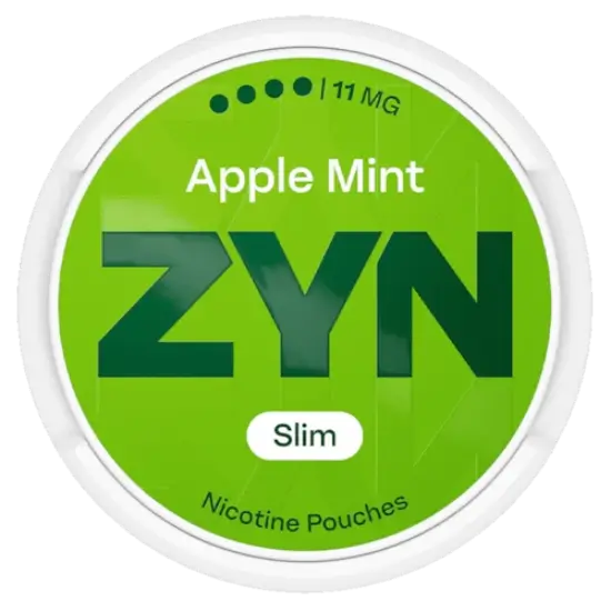 ZYN Apple Mint Slim S4 nicotine pouches