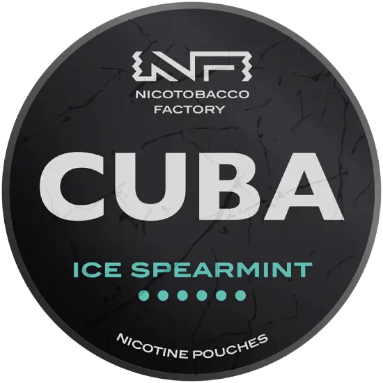 Cuba Black Ice Spearmint nikotinpárnák