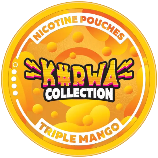 Kurwa Collection Triple Mango 12mg nicotine pouches