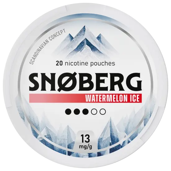 Snoberg Watermelon Ice 13mg nicotine pouches