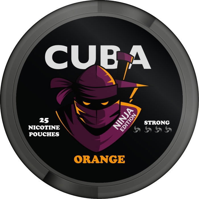 Cuba Ninja Orange Strong sachets de nicotine