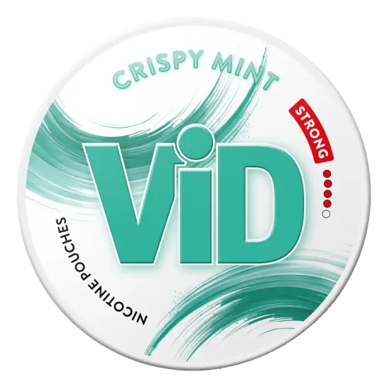 VID Crispy Mint Strong nicotine pouches