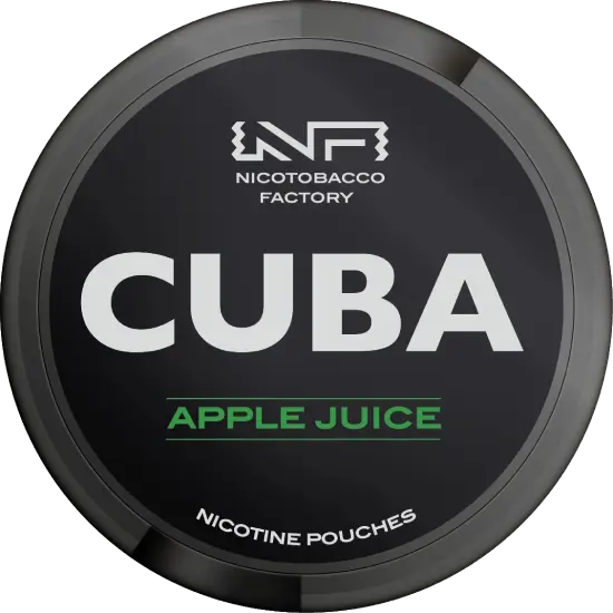 Cuba Black Apple Juice sachets de nicotine