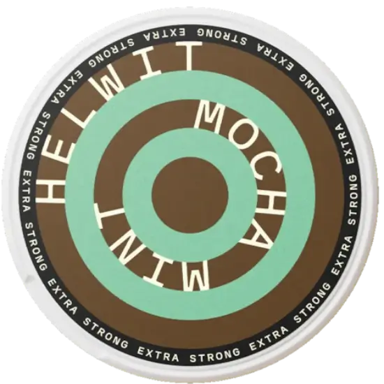 Helwit Mocha Mint Slim Extra Strong nicotine pouches