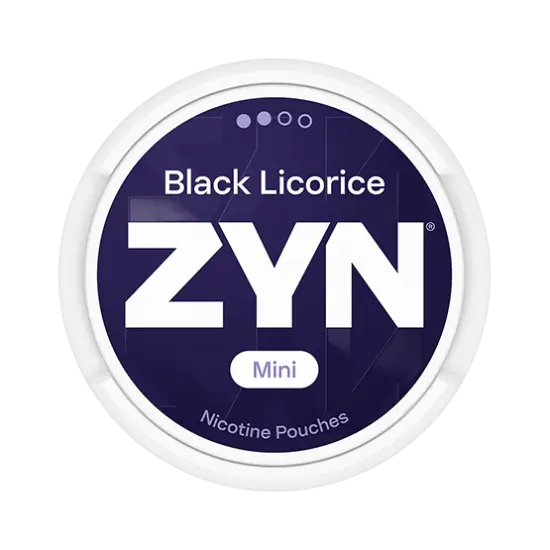 ZYN Black Licorice Mini S2 nicotine pouches