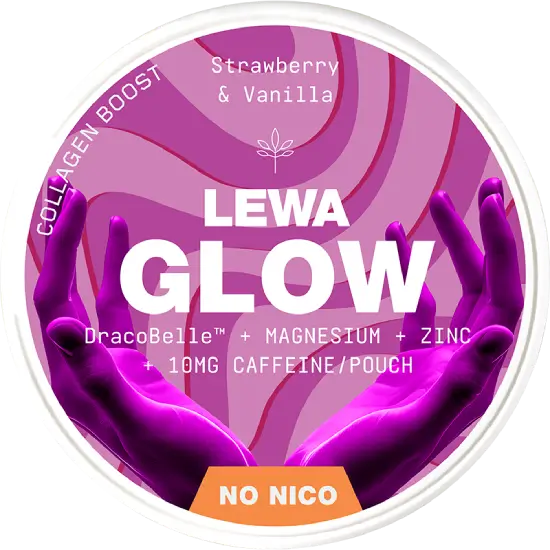 Lewa Energy Glow Strawberry Vanilla nicotine pouches