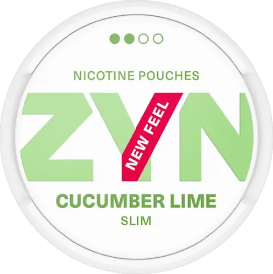 ZYN Cucumber Lime Slim nicotine pouches