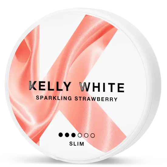 Kelly White Sparkling Strawberry Slim