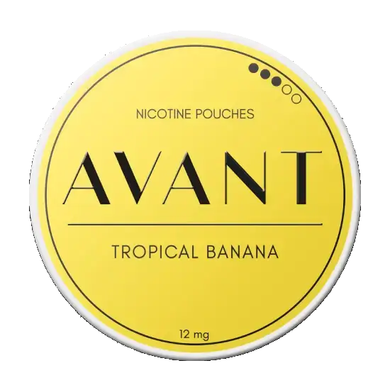 Avant Tropical Banana Normal nicotine pouches