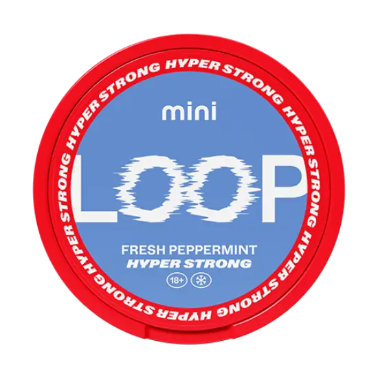 Loop Fresh Peppermint Mini Hyper nicotine pouches