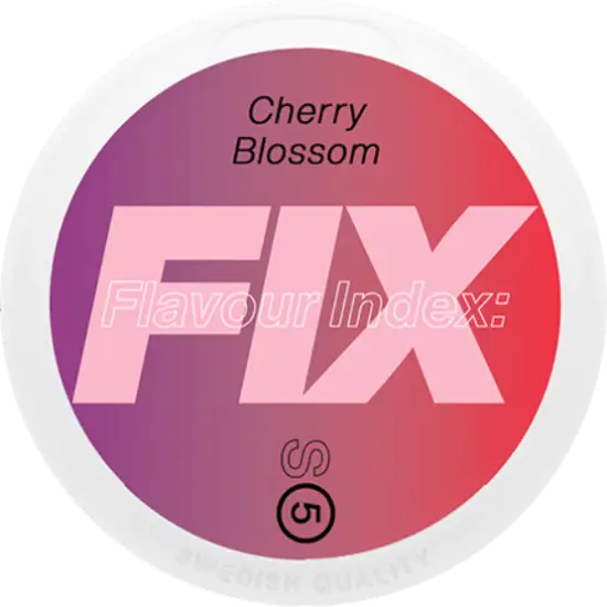 FIX Cherry Blossom S5 nicotine pouches